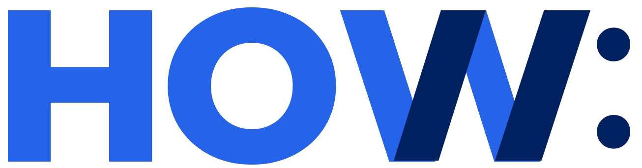 How's Logo HOW?